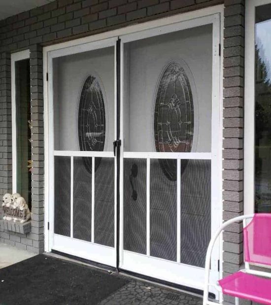 Hinged French Screen Door