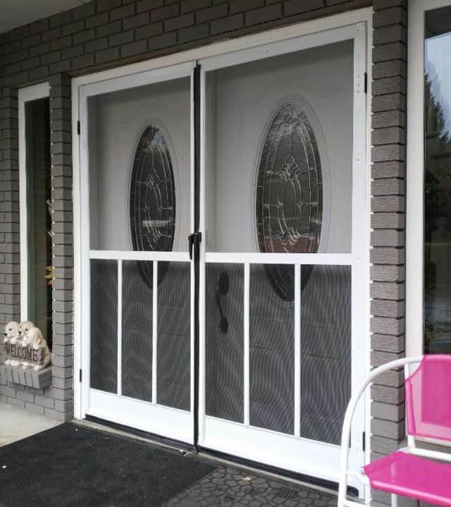 sweing fench door